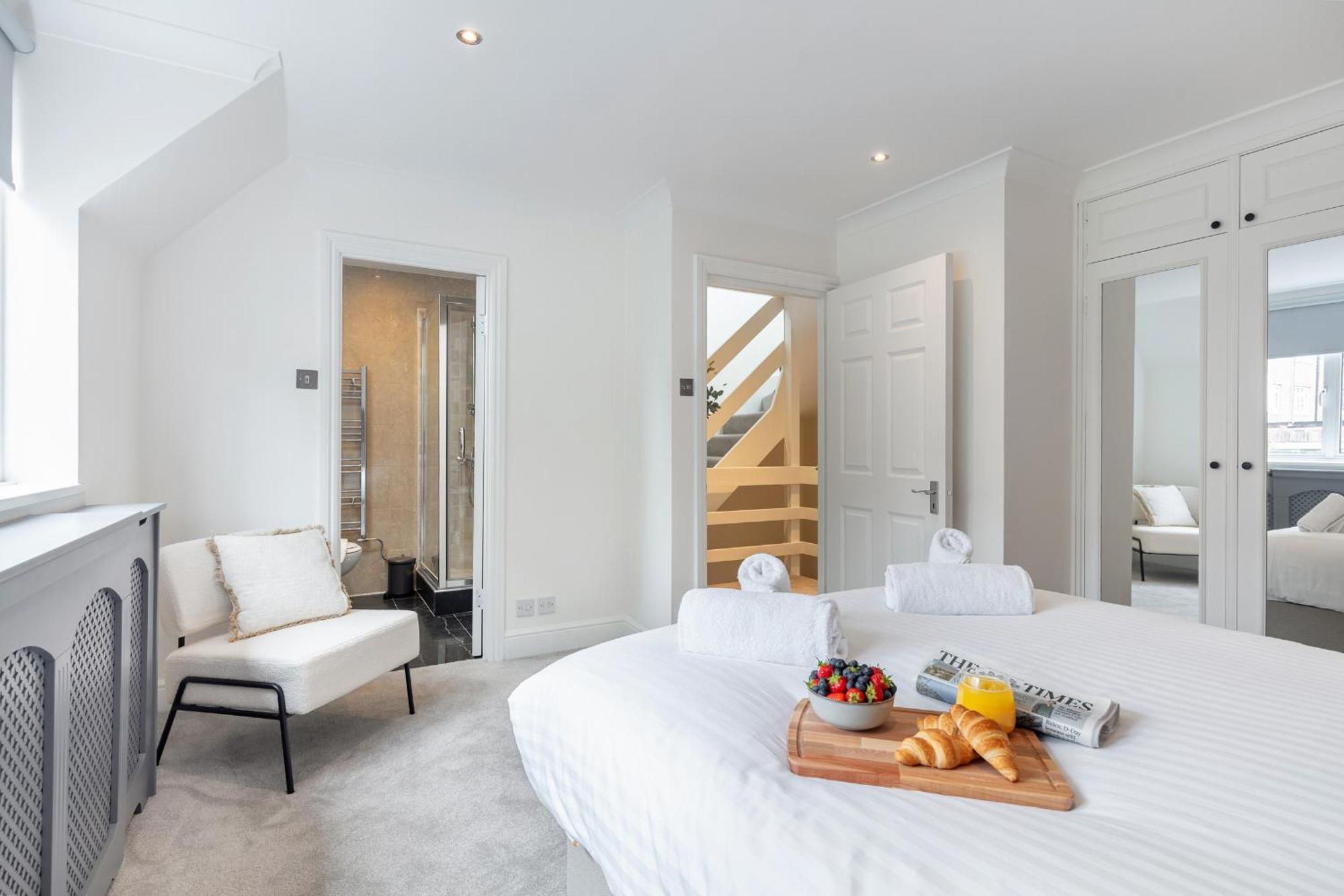 Rare 4Beds Townhouse In Kensington With Patio Villa London Kültér fotó