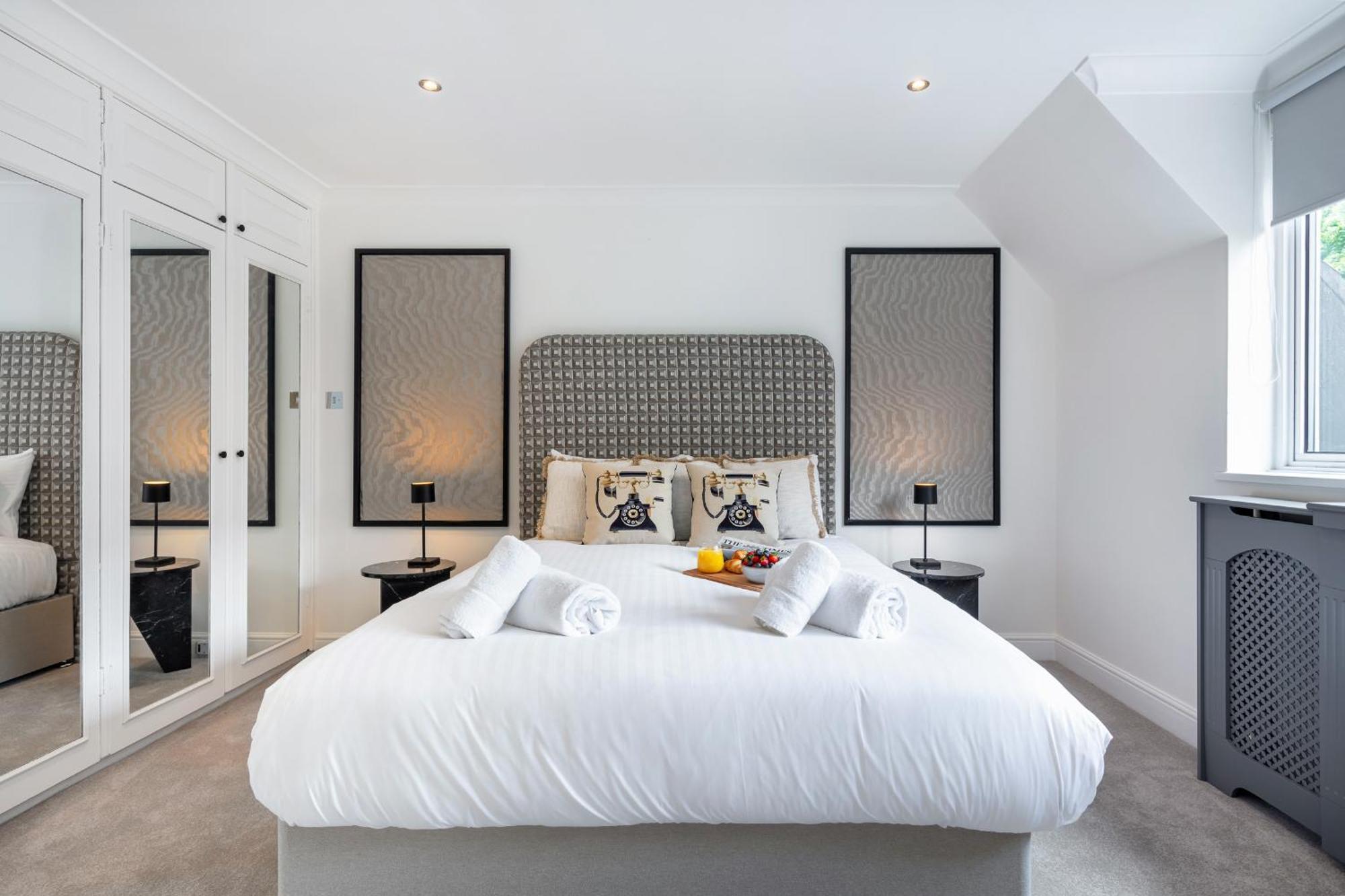 Rare 4Beds Townhouse In Kensington With Patio Villa London Kültér fotó