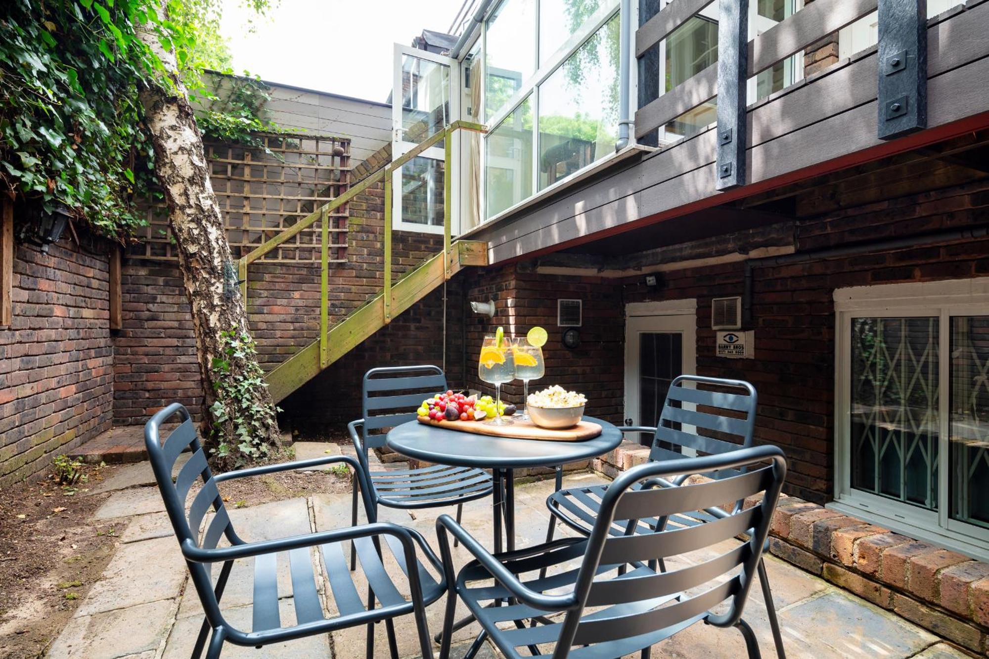 Rare 4Beds Townhouse In Kensington With Patio Villa London Kültér fotó