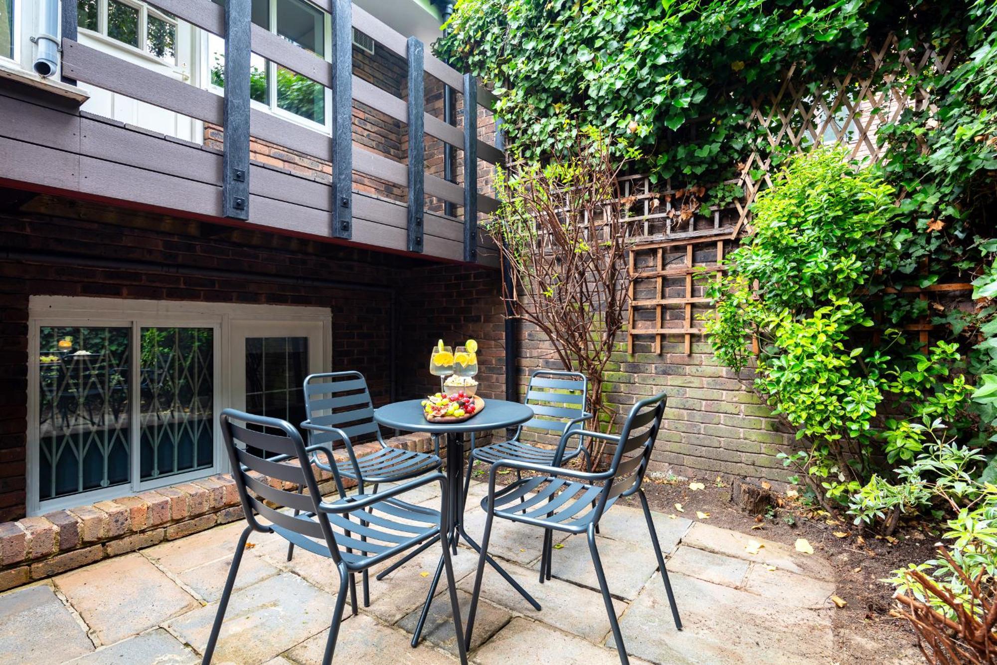 Rare 4Beds Townhouse In Kensington With Patio Villa London Kültér fotó